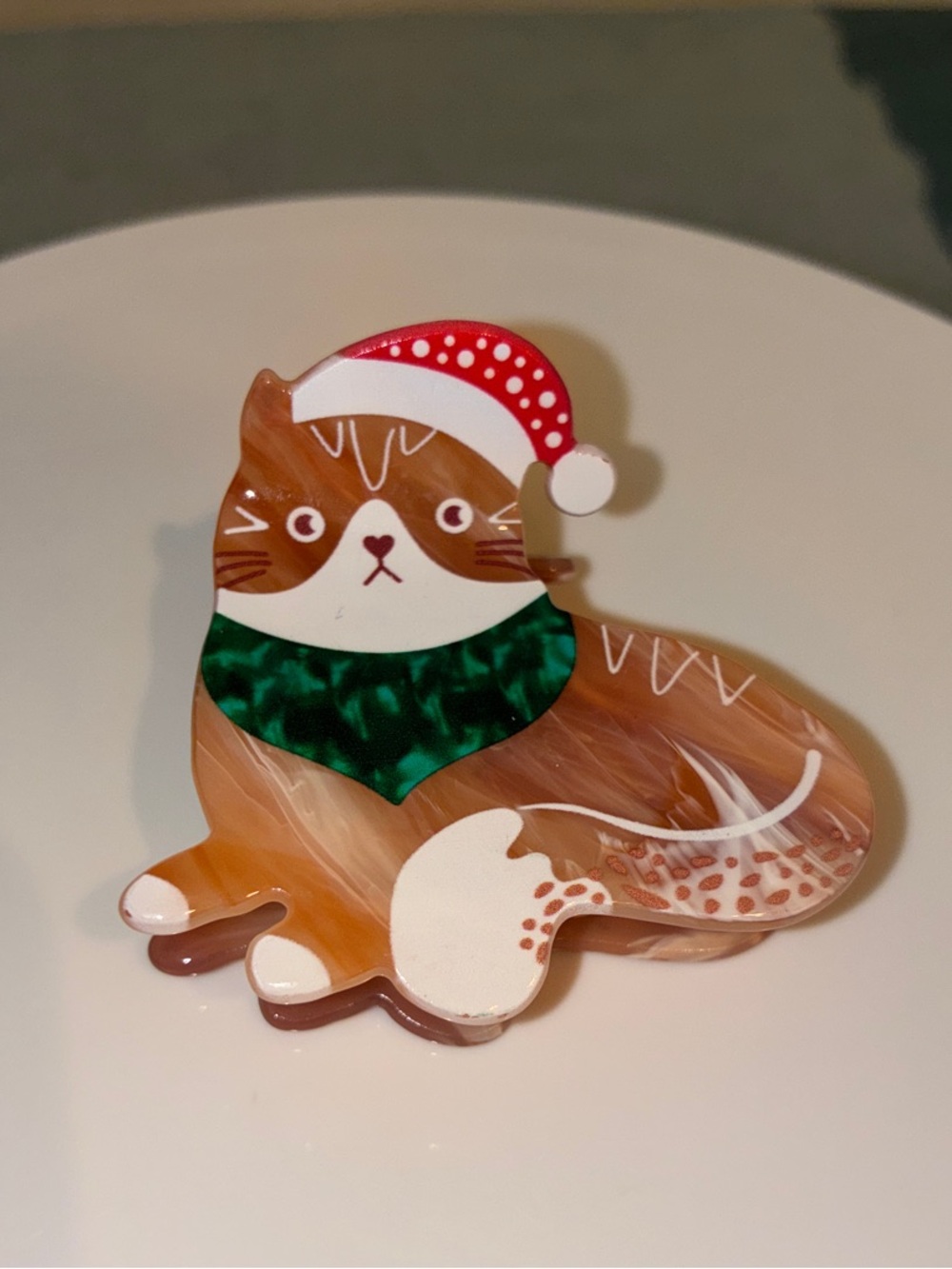 Ginger Cat Hair Claw by Coucou Suzette Holiday collection